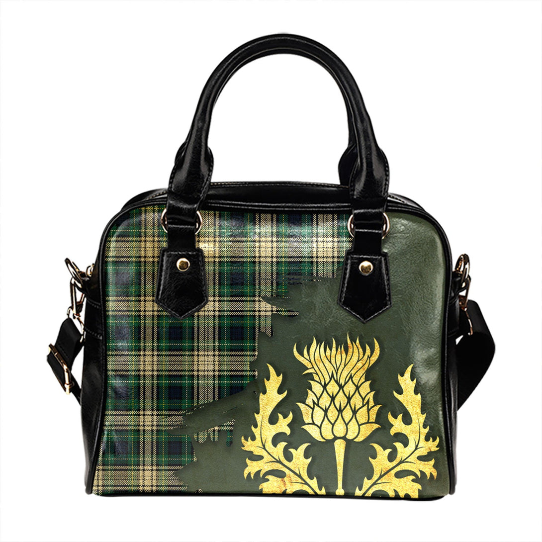 Campbell Dress Modern Tartan Shoulder Handbag Thistle Oldest Style