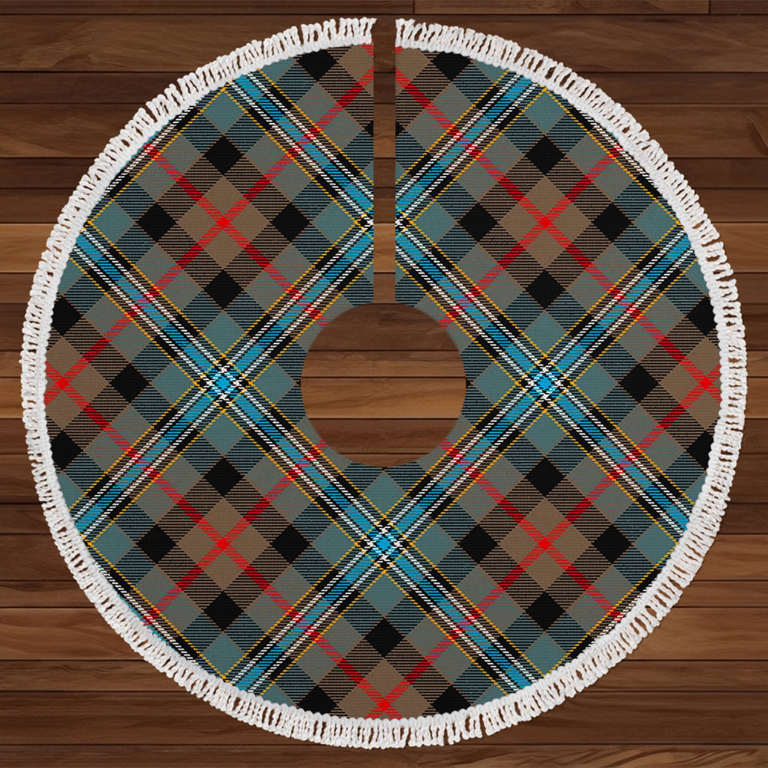 Campbell Hunting Modern Tartan Christmas Tree Skirt