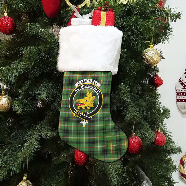 Campbell Marquis of Lorne Ancient 2 Clan Badge Tartan Christmas Stocking