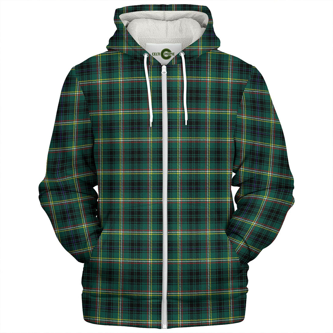 Campbell Marquis of Lorne Modern Tartan Sherpa Hoodie