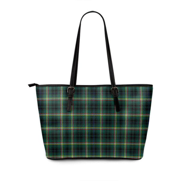 Campbell Marquis of Lorne Modern Tartan Leather Tote Bag