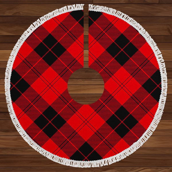 Campbell Red (Campbell of Armaddie) Tartan Christmas Tree Skirt