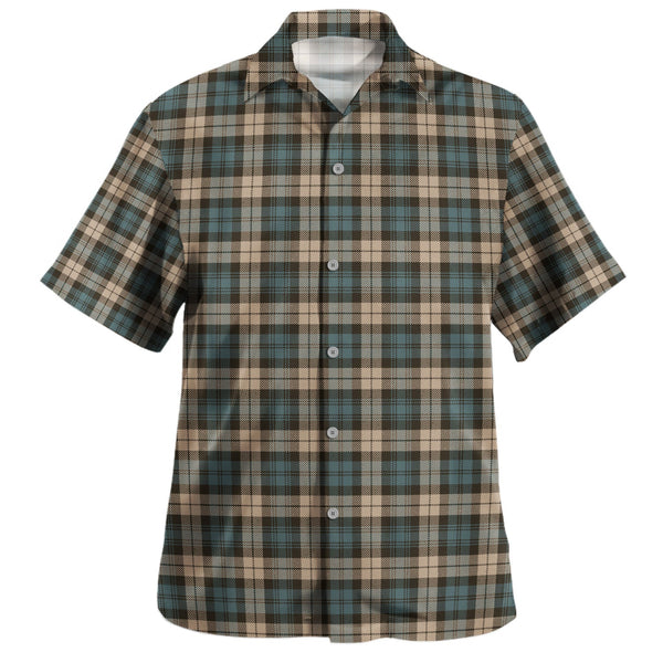 Campbell Weathered 2 Clan Badge Tartan Hawaiian Shirt