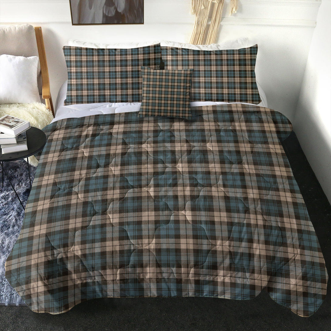 Campbell Weathered Tartan Comforter