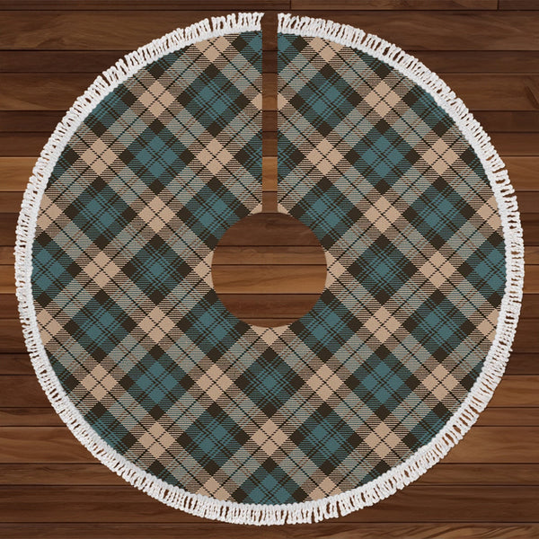 Campbell Weathered Tartan Christmas Tree Skirt