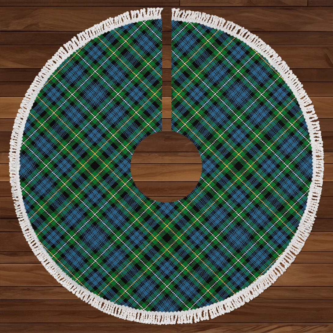 Campbell of Argyll 1815 Ancient 2 Clan Badge Tartan Christmas Tree Skirt