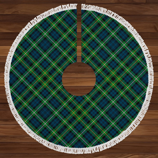 Campbell of Argyll 1815 Modern 2 Clan Badge Tartan Christmas Tree Skirt