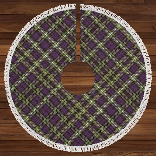 Campbell of Argyll 1815 Weathered Tartan Christmas Tree Skirt