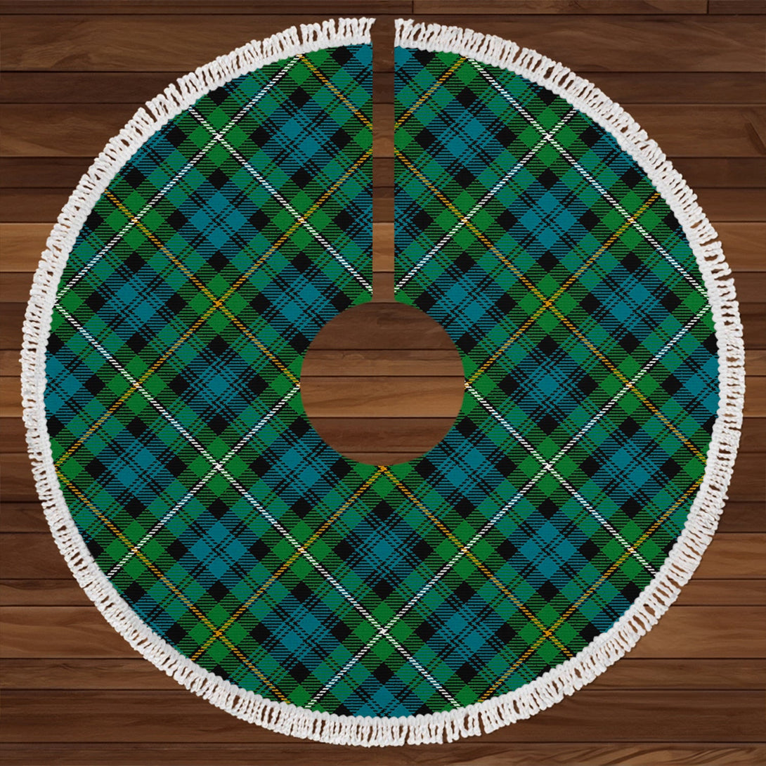 Campbell of Argyll Ancient 2 Clan Badge Tartan Christmas Tree Skirt