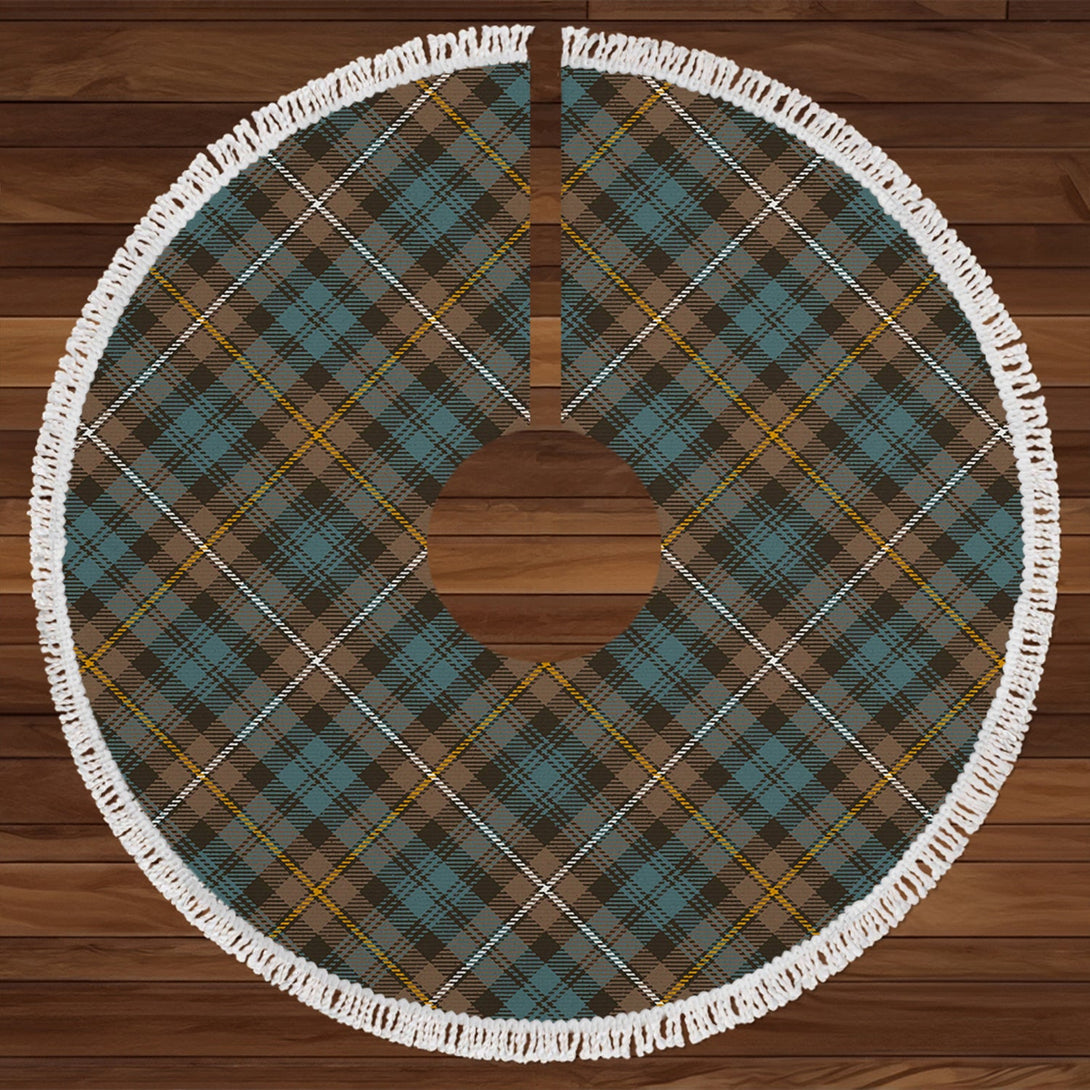 Campbell of Argyll Weathered Tartan Christmas Tree Skirt