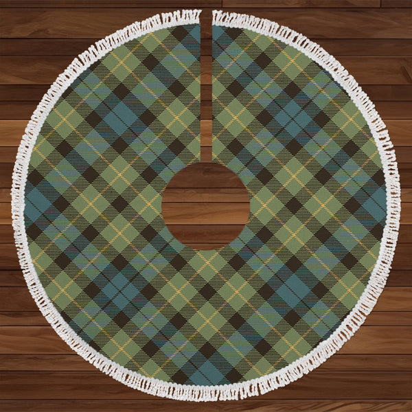 Campbell of Breadalbane 1819 Weathered Tartan Christmas Tree Skirt