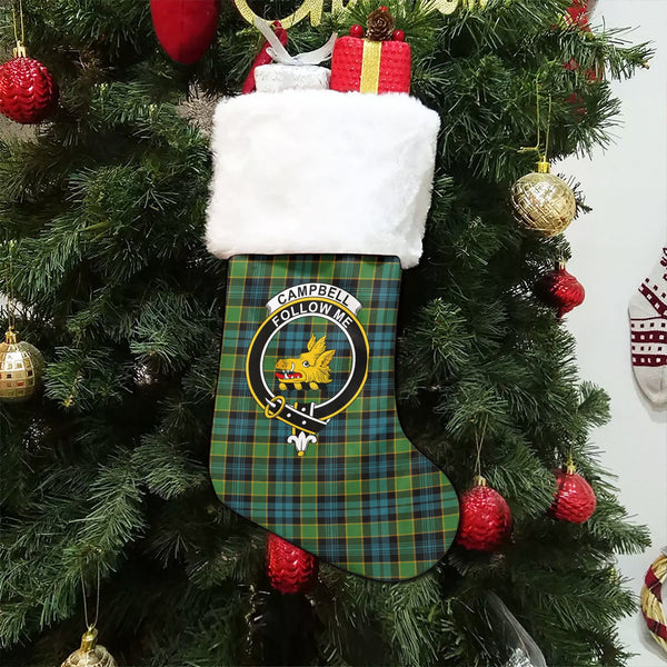 Campbell of Breadalbane Ancient 2 Clan Badge Tartan Christmas Stocking