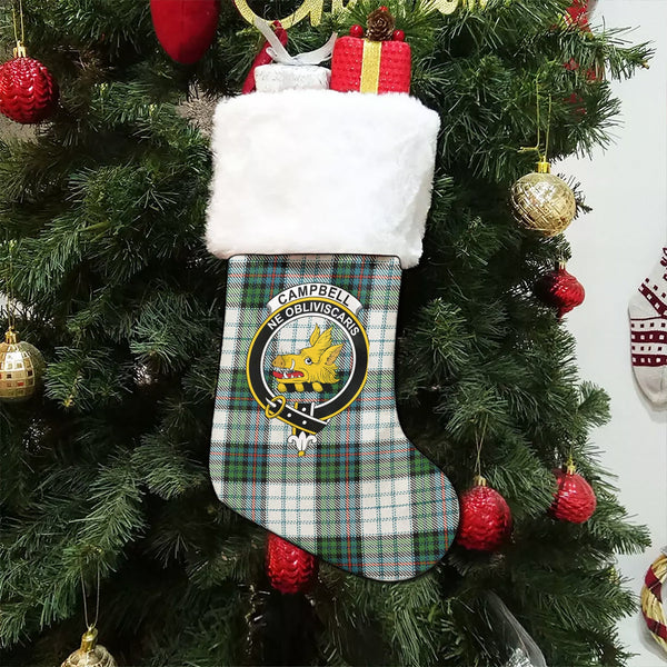 Campbell of Cawdor Dress Ancient 2 Clan Badge Tartan Christmas Stocking