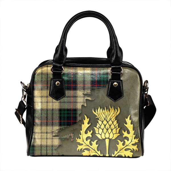 Campbell of Cawdor Dress Modern 2 Tartan Shoulder Handbag Thistle Oldest Style