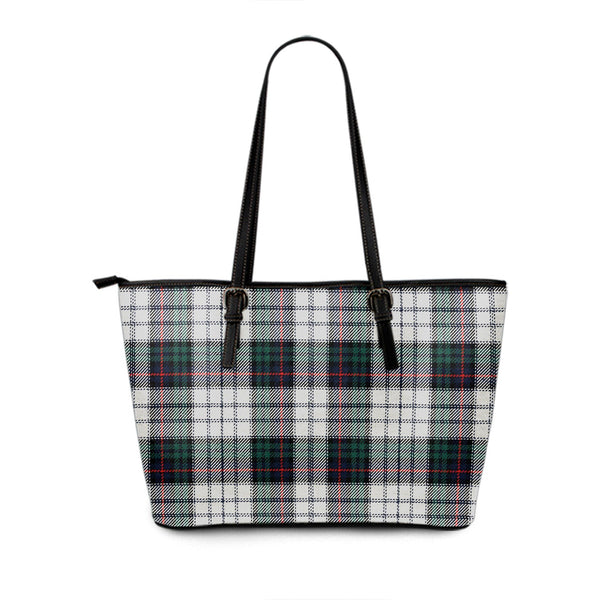 Campbell of Cawdor Dress Modern Tartan Leather Tote Bag