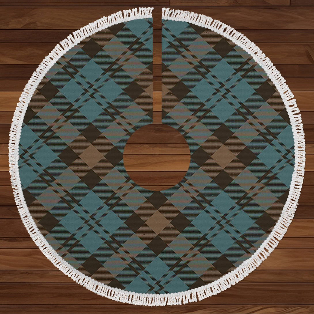 Campbell of Glenlyon Weathered Tartan Christmas Tree Skirt