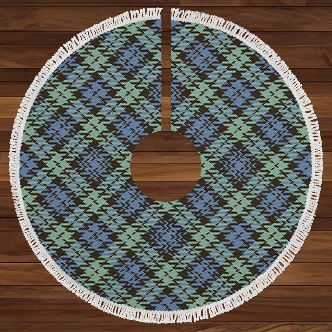 Campbell of Inveraray Ancient 2 Clan Badge Tartan Christmas Tree Skirt