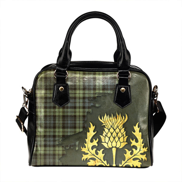 Campbell of Inveraray Ancient 2 Tartan Shoulder Handbag Thistle Oldest Style