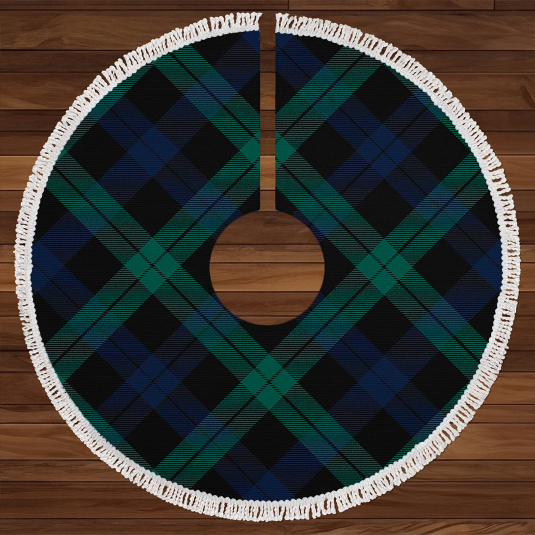 Campbell of Lochawe Modern 2 Clan Badge Tartan Christmas Tree Skirt