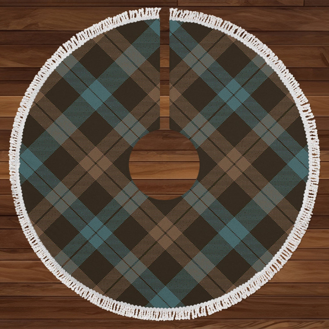 Campbell of Lochawe Weathered Tartan Christmas Tree Skirt