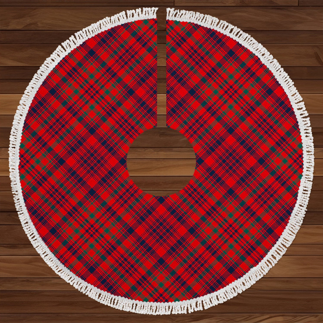 Campbell of Loudon Plaid Modern 2 Clan Badge Tartan Christmas Tree Skirt