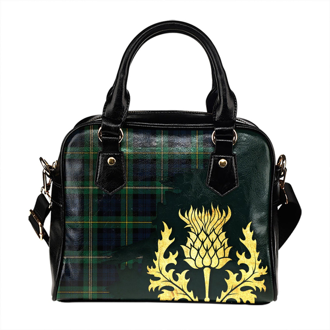 Campbell of Loudon (Campbell Louden) Modern Tartan Shoulder Handbag Thistle Oldest Style