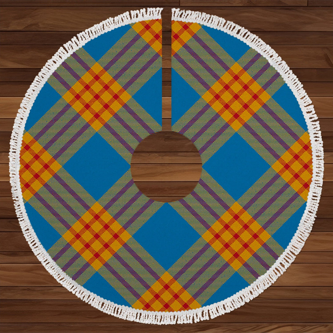 Carlisle Ancient (Carlill Ancient) Modern Tartan Christmas Tree Skirt