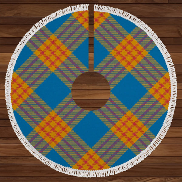 Carlisle Ancient (Carlill Ancient) Tartan Christmas Tree Skirt