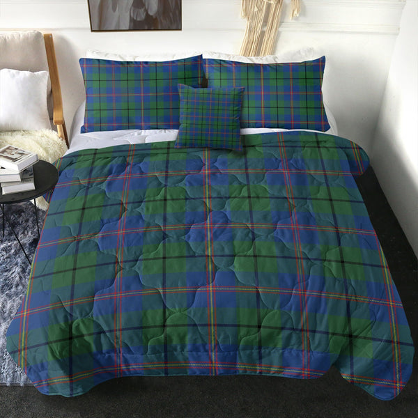 Carmichael Modern Clan Badge Tartan Comforter