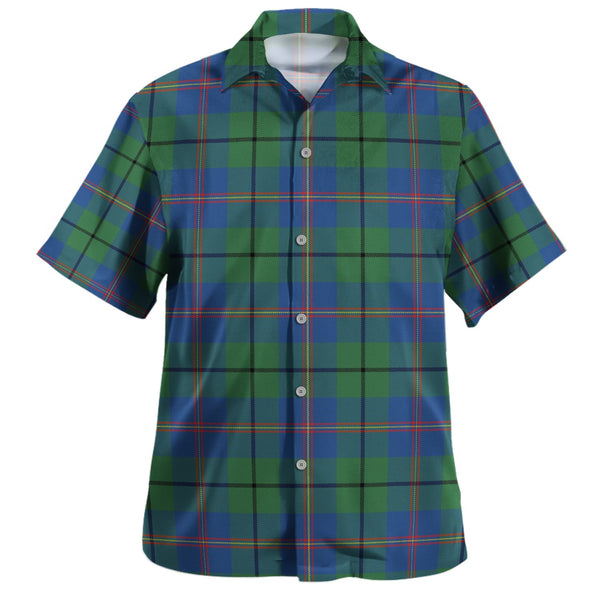 Carmichael Modern Clan Badge Tartan Hawaiian Shirt