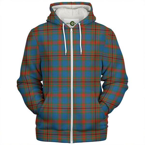 Carnegie Ancient Clan Badge Tartan Sherpa Hoodie