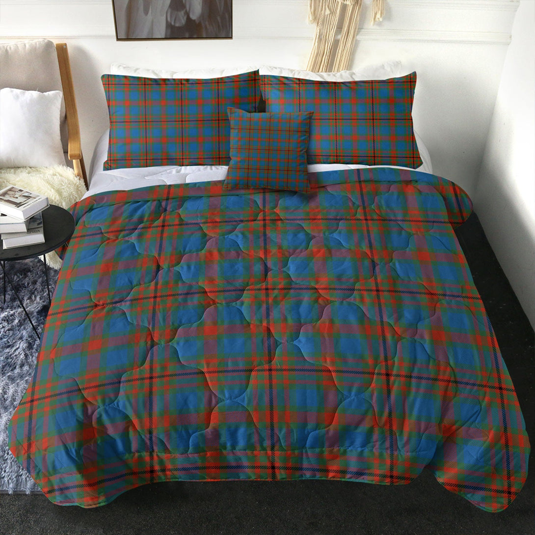 Carnegie Ancient Clan Badge Tartan Comforter