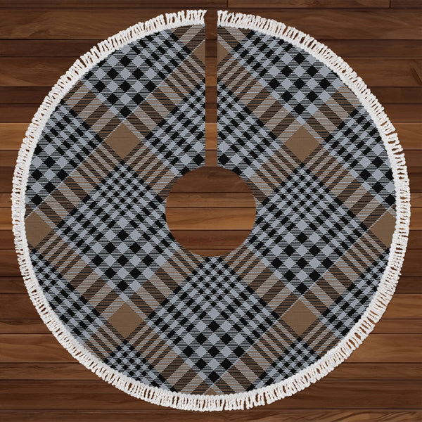 Carnegie Check Ancient Tartan Christmas Tree Skirt