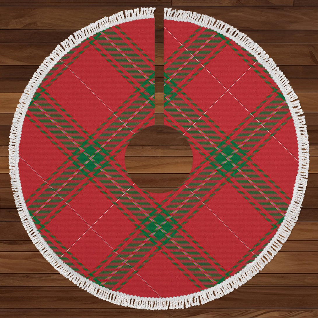 Carruthers Ancient Clan Badge Tartan Christmas Tree Skirt