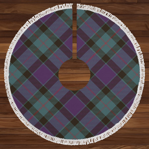 Casely of Mannerston Weathered Tartan Christmas Tree Skirt