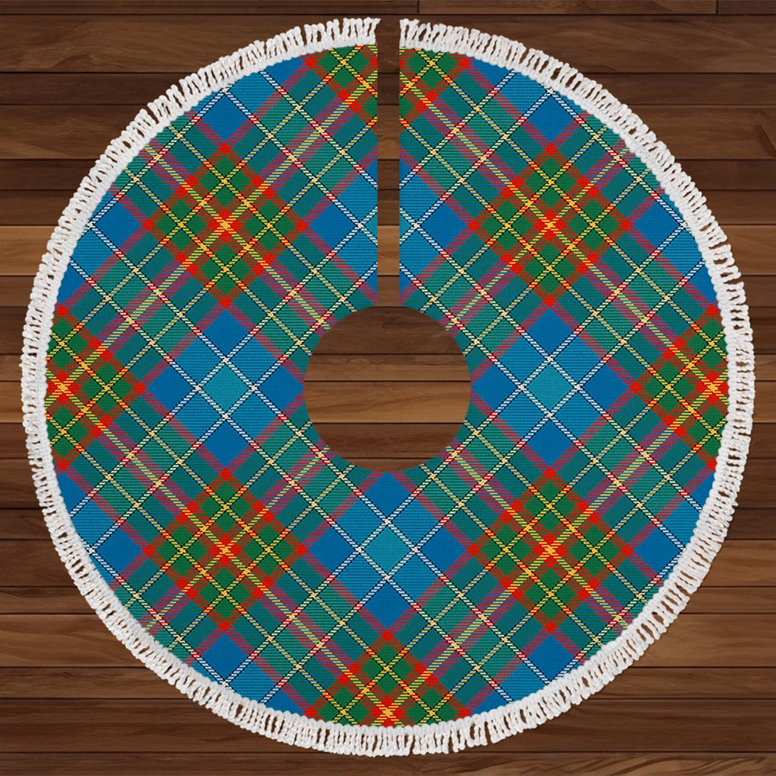 Caskie Ancient Tartan Christmas Tree Skirt