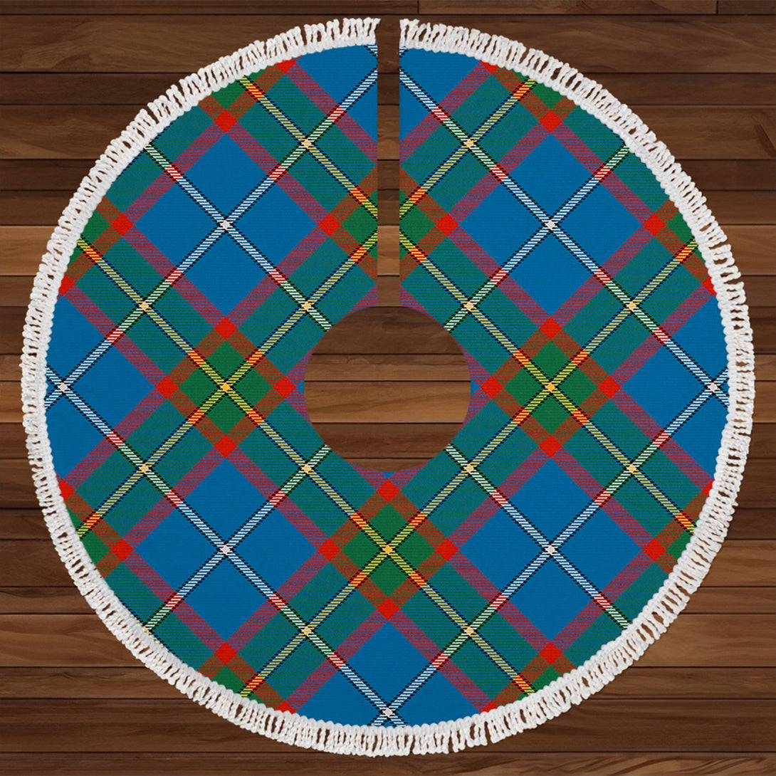 Caskie 2 Ancient Tartan Christmas Tree Skirt