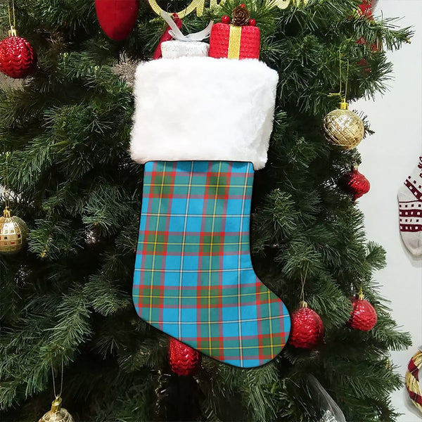 Caskie 2 Modern Tartan Christmas Stocking