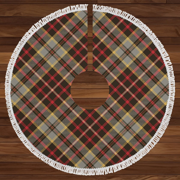 Cates Dress Weathered Tartan Christmas Tree Skirt