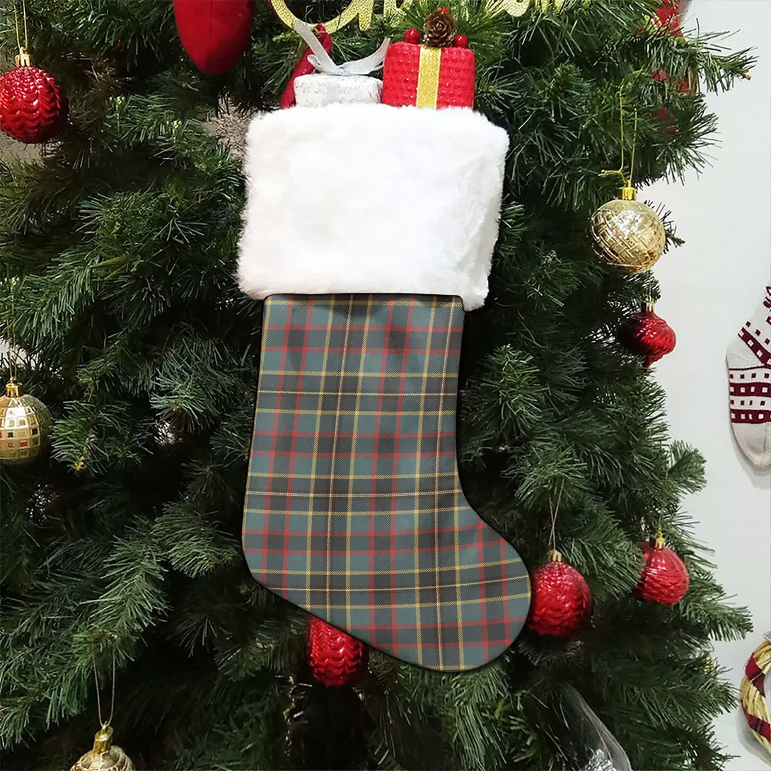 Cates Hunting Weathered Tartan Christmas Stocking