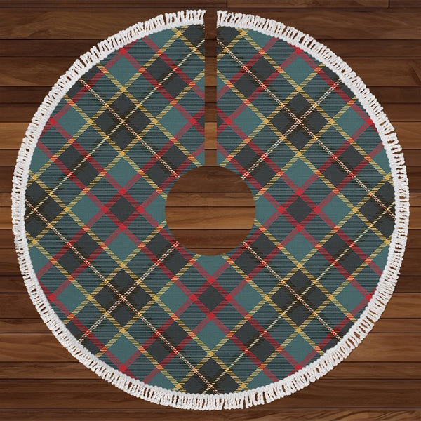 Cates Hunting Weathered Tartan Christmas Tree Skirt