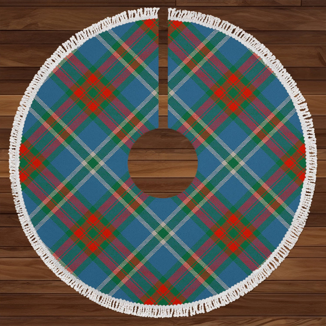 Cathcart Ancient Clan Badge Tartan Christmas Tree Skirt