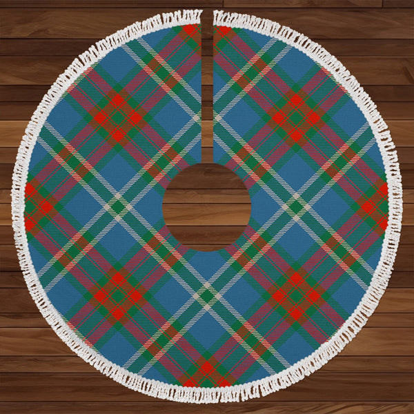 Cathcart Ancient Clan Badge Tartan Christmas Tree Skirt