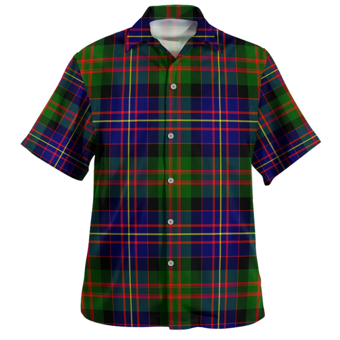 Chalmers Modern Clan Badge Tartan Hawaiian Shirt