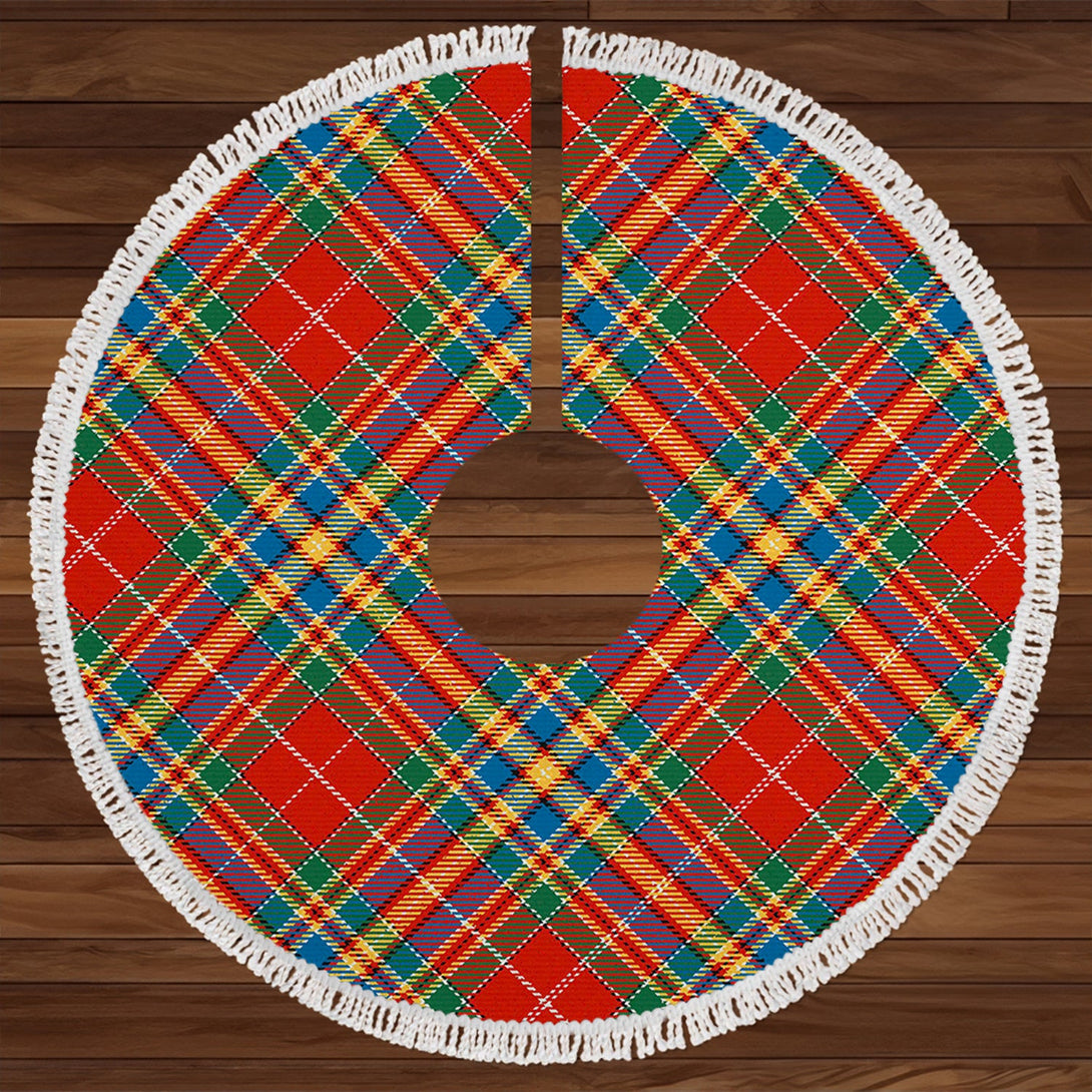 Chattan Chief Ancient Tartan Christmas Tree Skirt