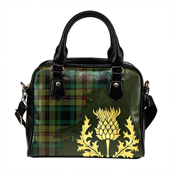 Childers Gurkha Rifles (Childers First Gurka Rifles) Modern Tartan Shoulder Handbag Thistle Oldest Style