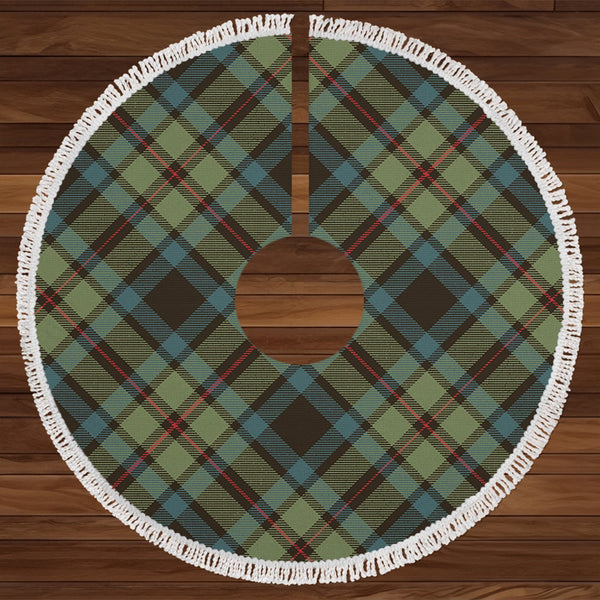 Childers Gurkha Rifles (Childers First Gurka Rifles) Weathered Tartan Christmas Tree Skirt