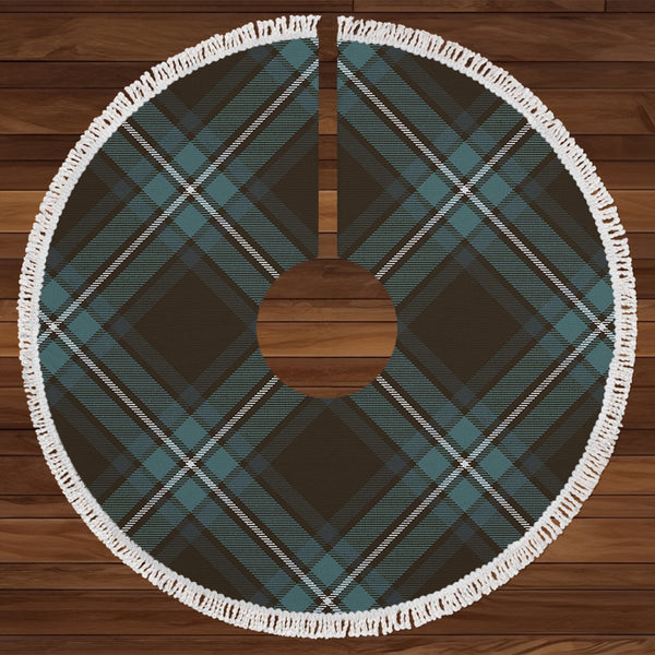 Childers Weathered Tartan Christmas Tree Skirt