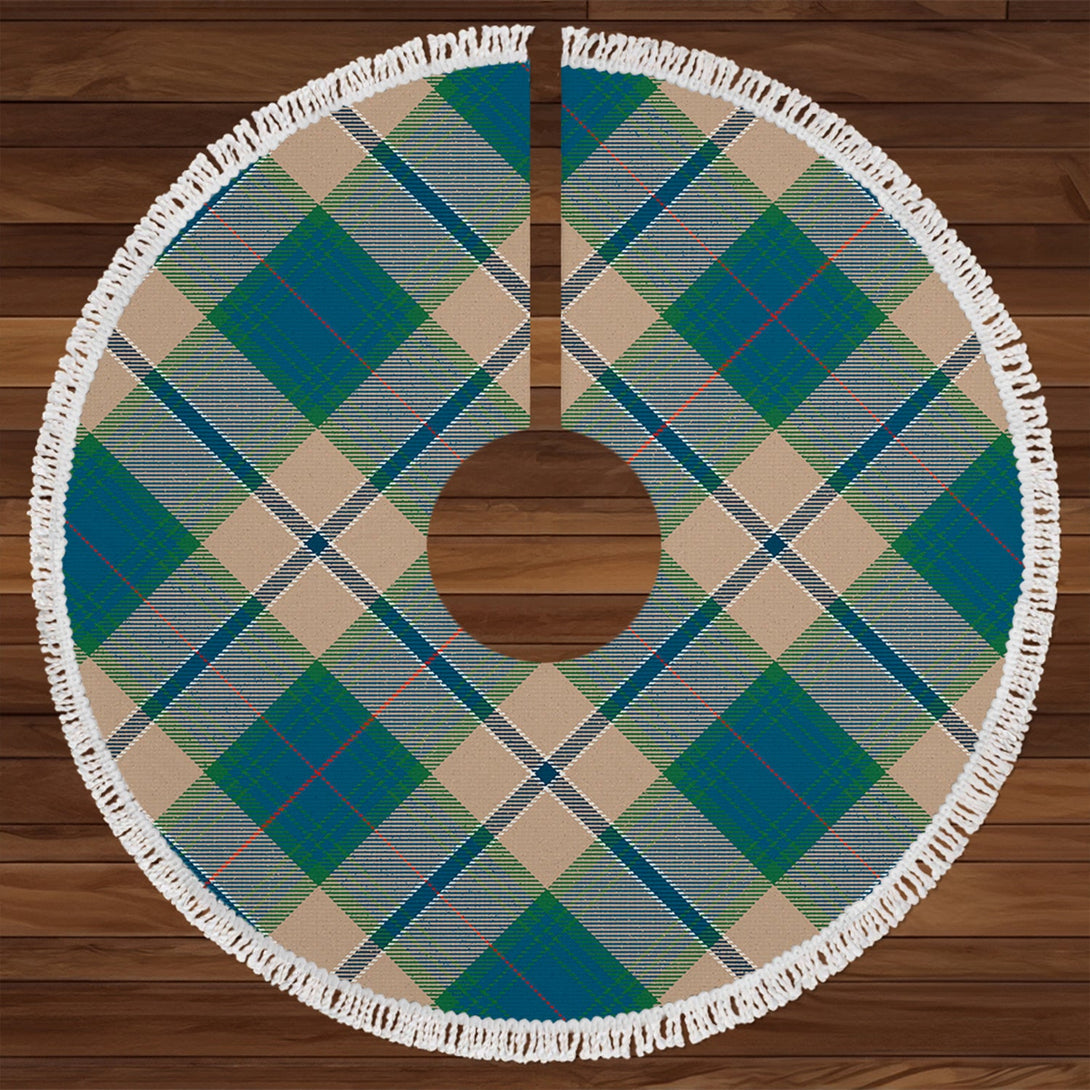 Chisholm Colonial Modern Tartan Christmas Tree Skirt