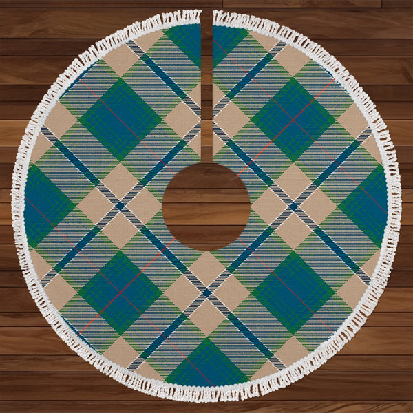 Chisholm Colonial Modern Tartan Christmas Tree Skirt